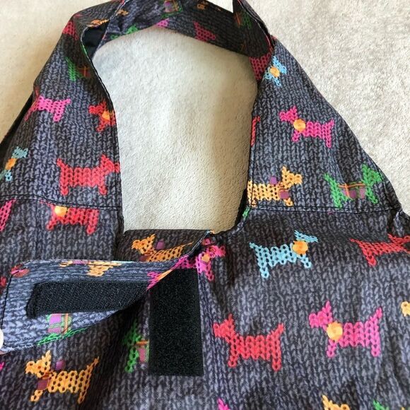 NWOT Extra Large Tote Puppy Print Tote Bag - Picture 4 of 14